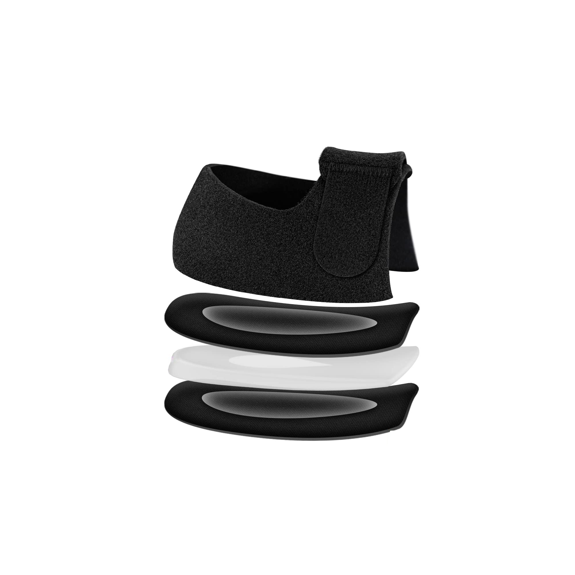 SMATIS Heel Protectors Heel Cups 2PCS Silicone Heel Cushion for Heel Support and Daily Comfort