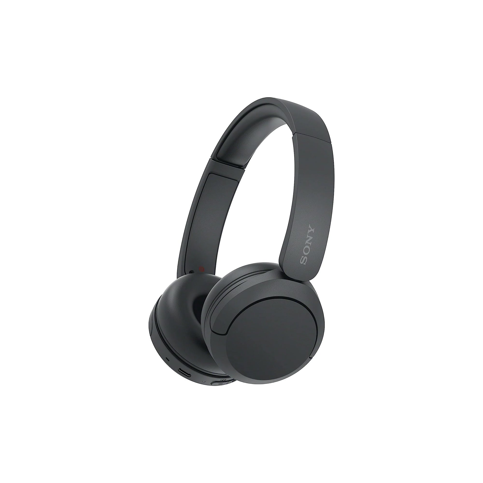 Sony WH CH520 Wireless Bluetooth On Ear Headphones Black Lightweight Headset for Music Calls and Daily Use