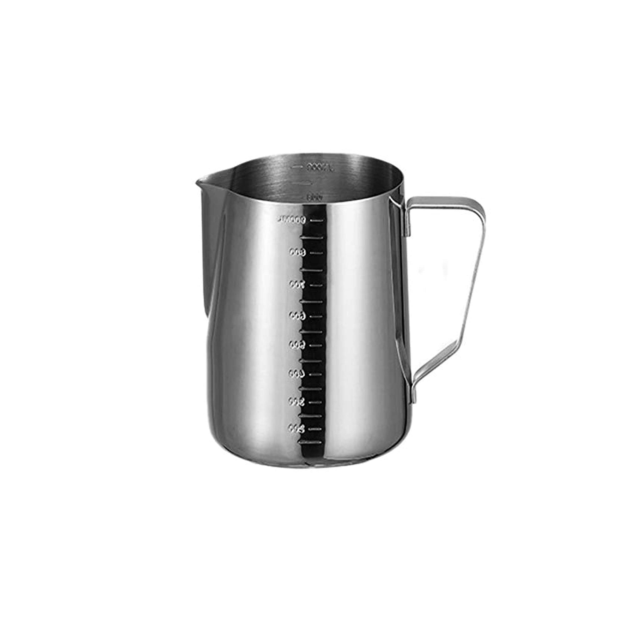 Stainless Steel Milk Frother Pitcher Coffee Frothing Jug for Latte Cappuccino Espresso
