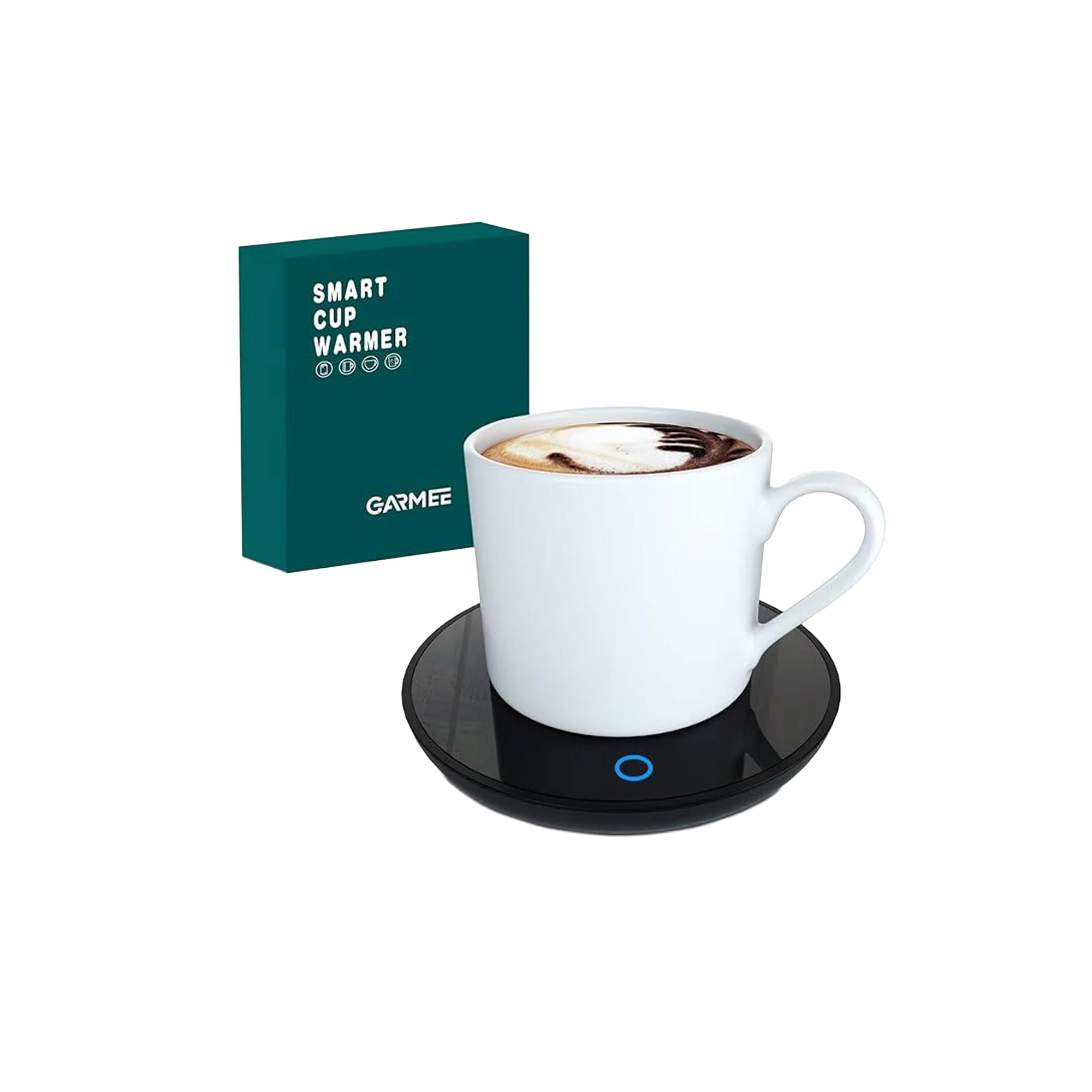 GARMEE Electric Coffee Mug Warmer Smart Desk Cup Warmer 2 Temperature Settings