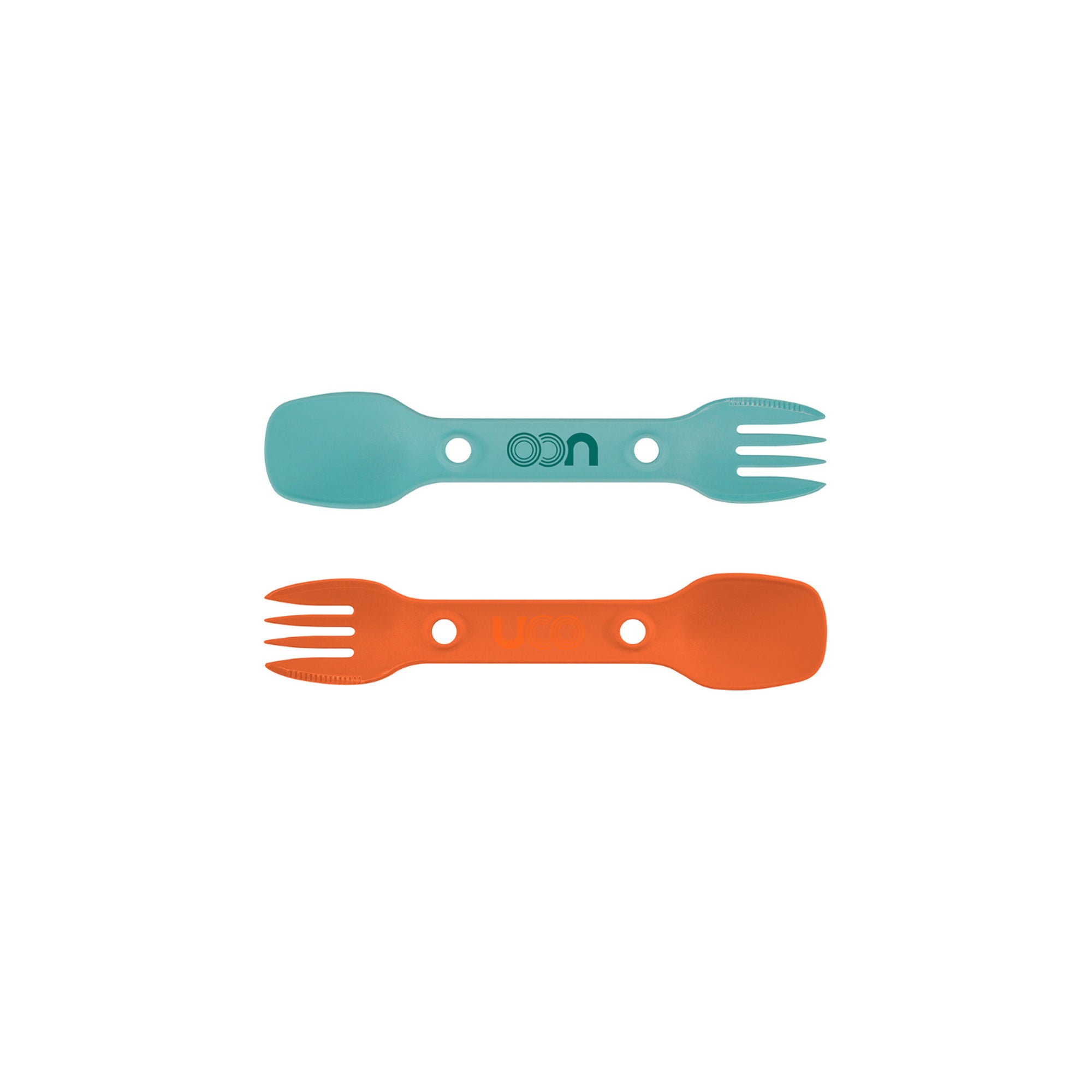 UCO Unisex Utility Spork Ÿ?? Teal & Ember, 2 Pack