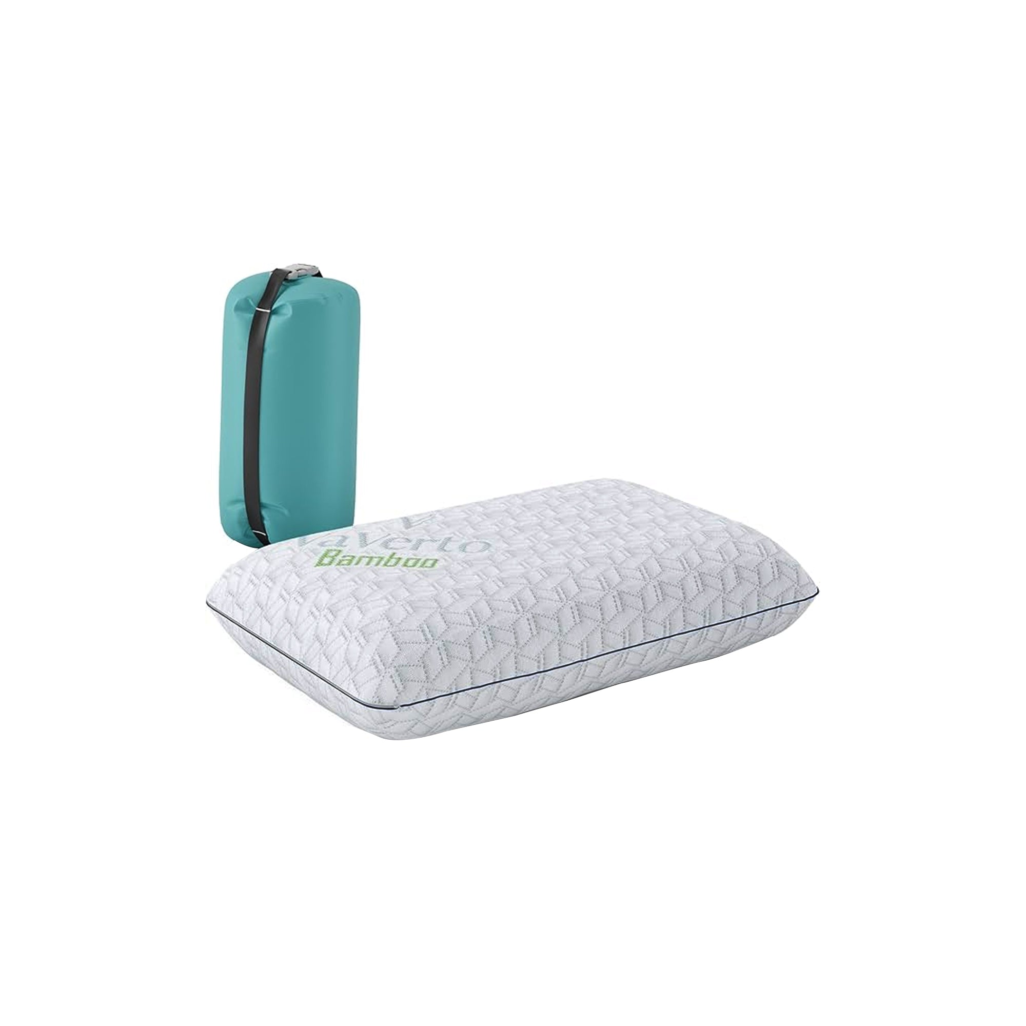 Vaverto Gel Memory Foam Orthopedic Pillow Ÿ?? Cooling with Bamboo Cover
