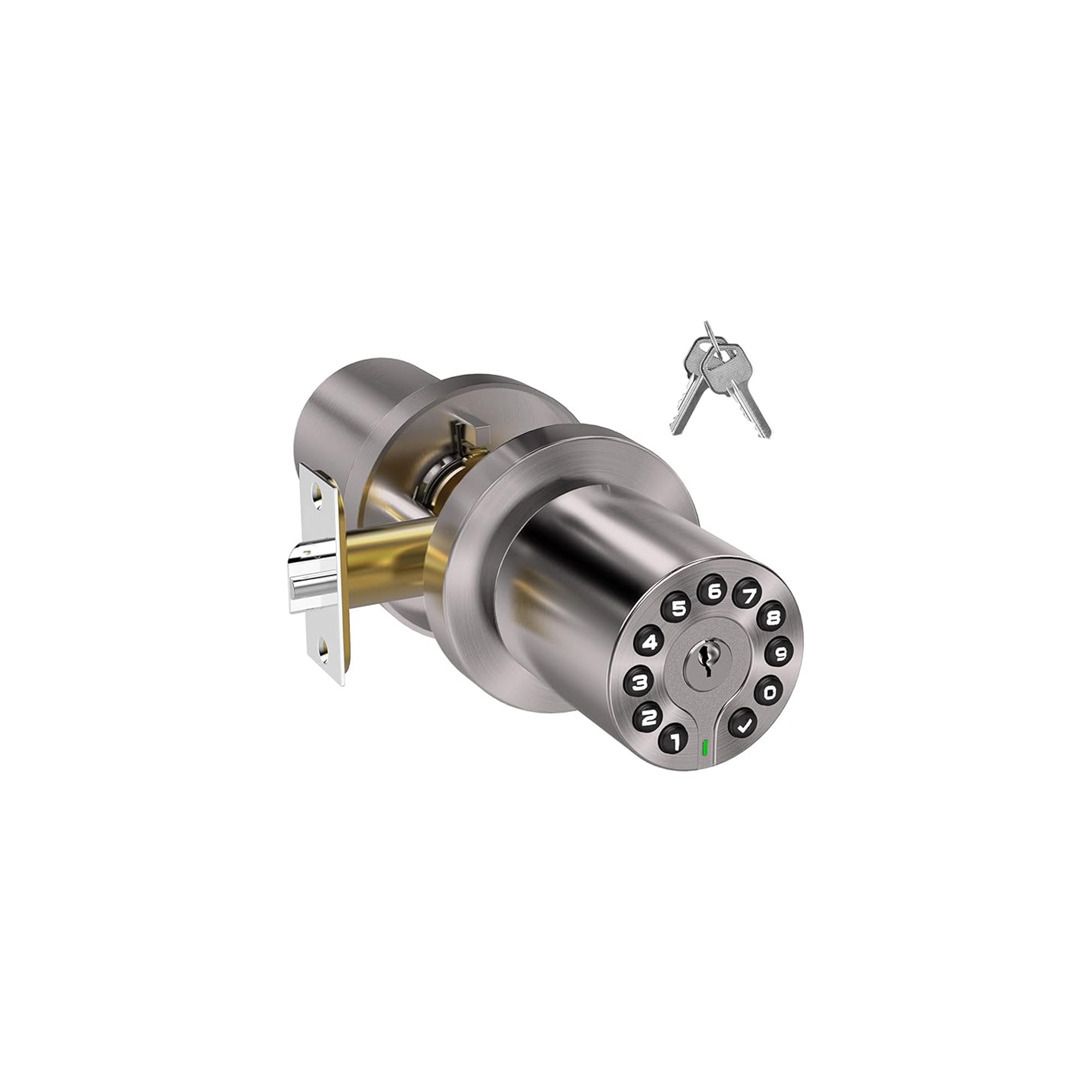 BOTHSTAR Keypad Door Knob Lock Ÿ?? Keyless Entry with Auto Lock, 50 User Codes