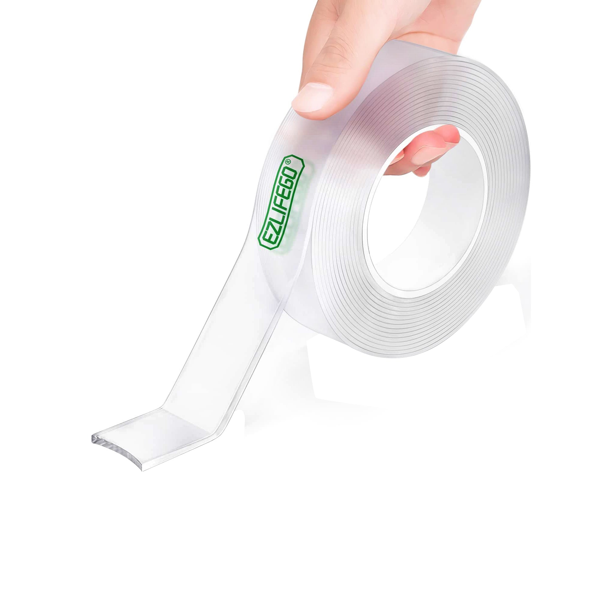 Nano Double-Sided Transparent Tape Ÿ?? Heavy Duty, Removable & Washable