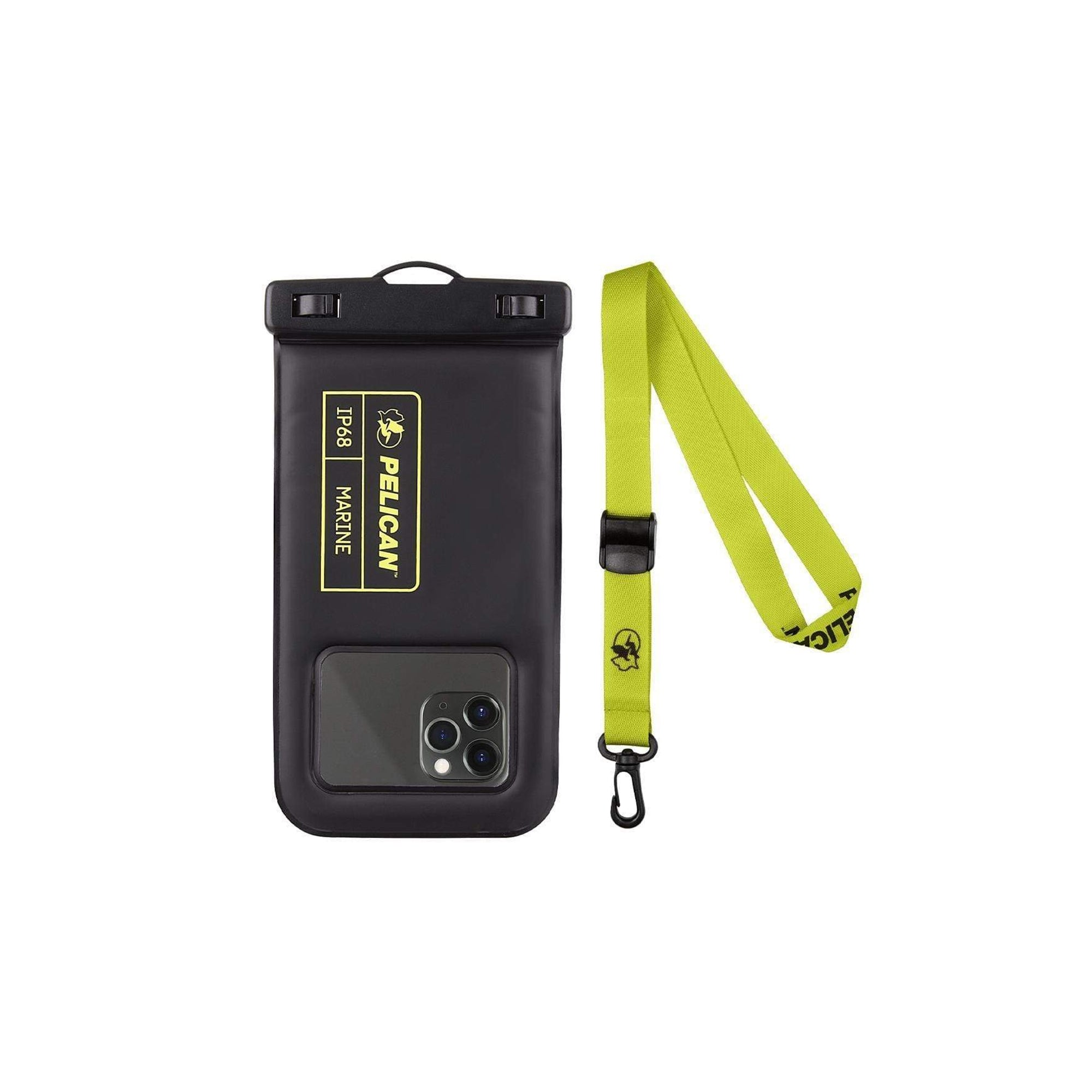 Pelican Marine Waterproof Phone Pouch Ÿ?? 2 Pack, IP68 Floating, Regular Size