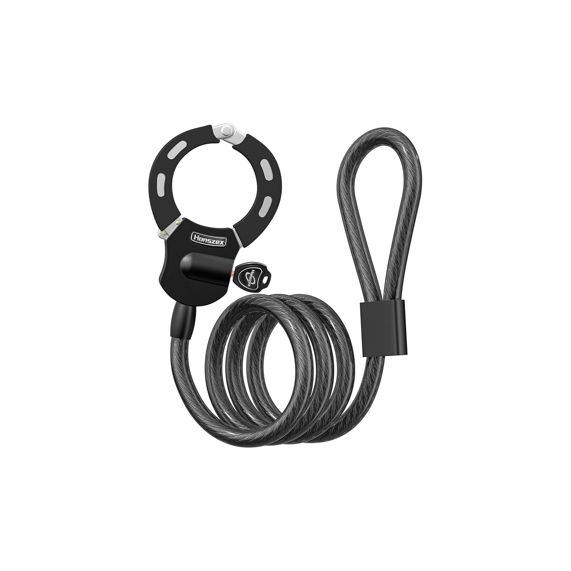 Honszex E-Scooter & Bicycle Lock Ÿ?? 39.37 Inch (1.5M) High Security Handcuff Style Lock