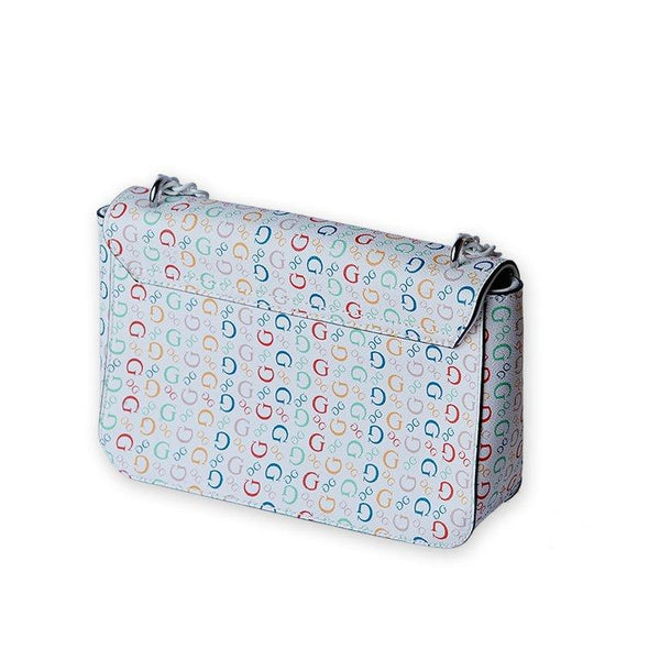 GUESS Coletta Faux-Leather Crossbody LG891221 WHITE