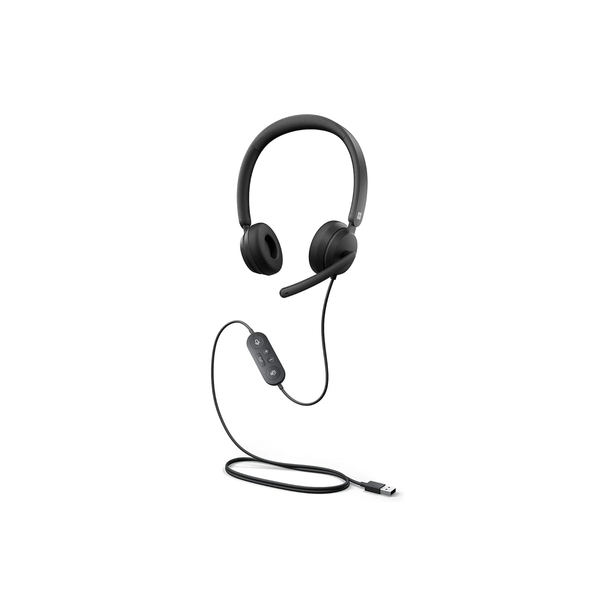 Microsoft Modern USB Headset Ÿ?? Wired with Noise-Cancelling Microphone for PC Calls, Meetings & Online Work