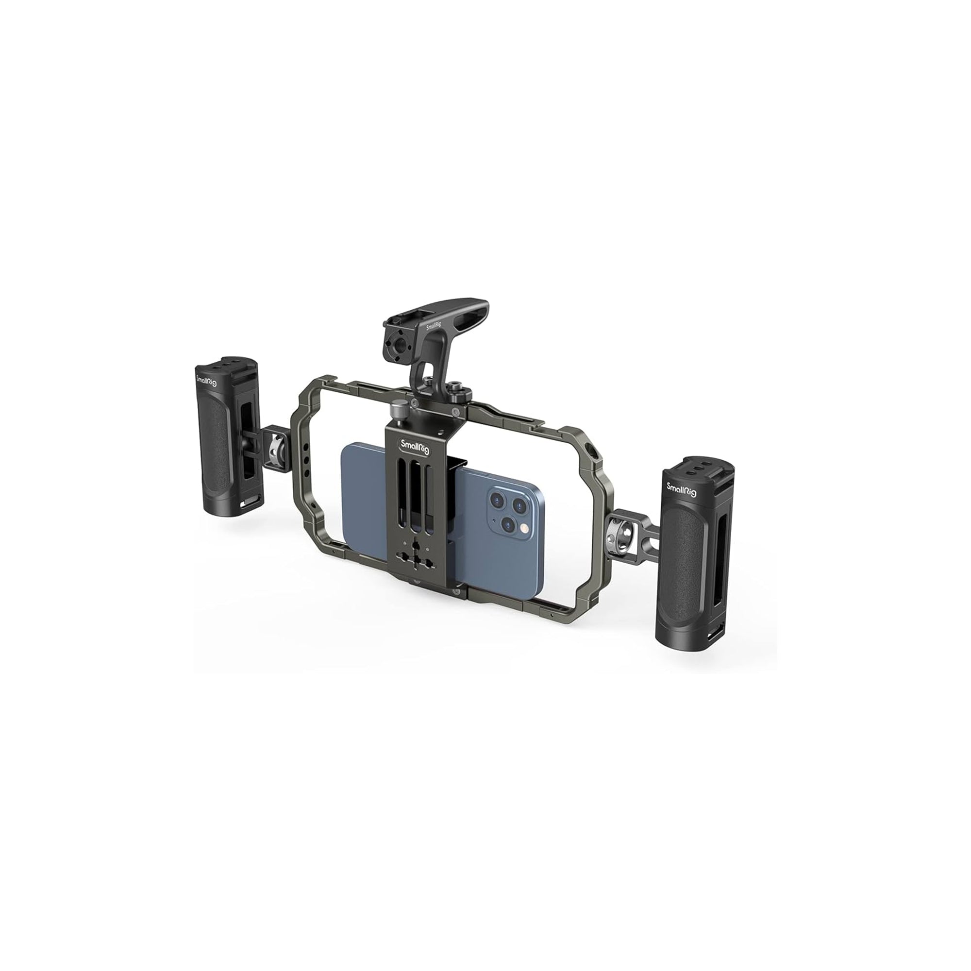SmallRig Universal Phone Video Rig Kit for iPhone 16 15 14 13 12 Pro Max Smartphone Filmmaking Rig