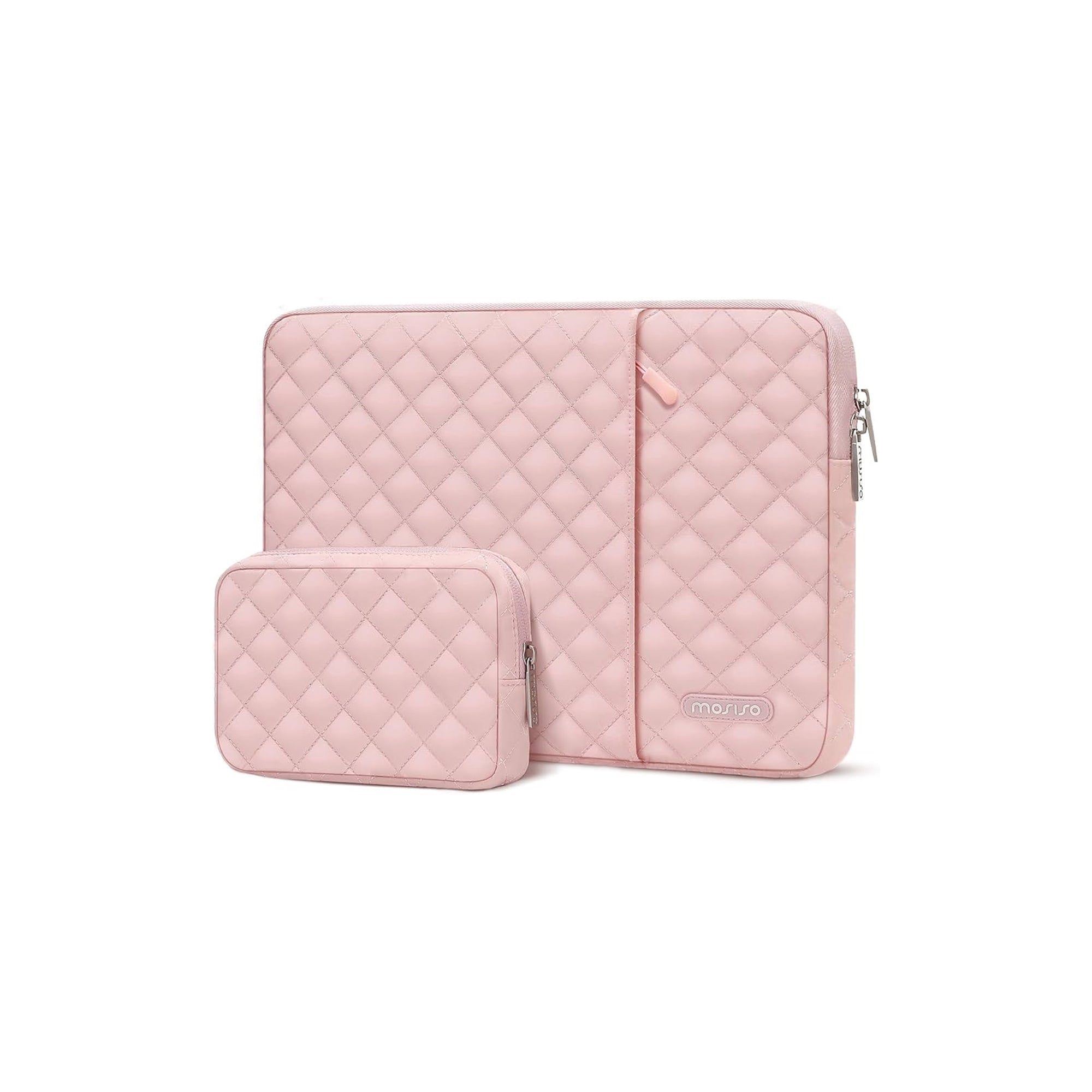 MOSISO Laptop Sleeve Compatible with Compatible with MacBook Air/Pro,13-13.3 inch Notebook,Compatible with MacBook Pro 14 inch M3 M2 M1, Squ