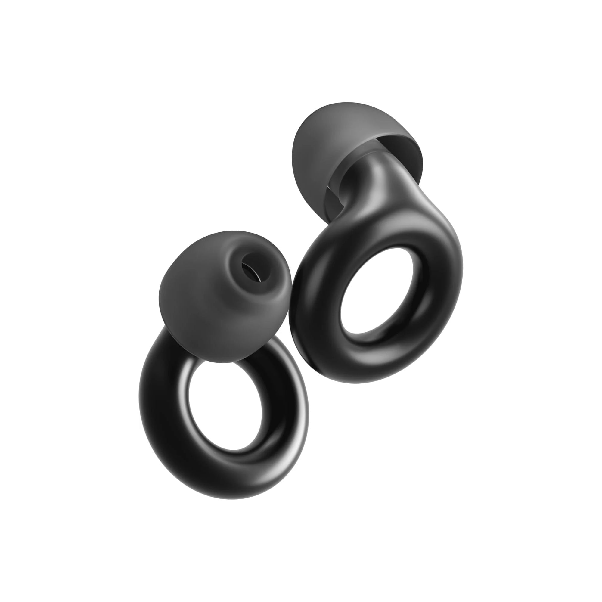 Loop Experience 2 Noise-Reducing Earplugs Ÿ?? Black Reusable Earplugs for Concerts, Travel & Focus