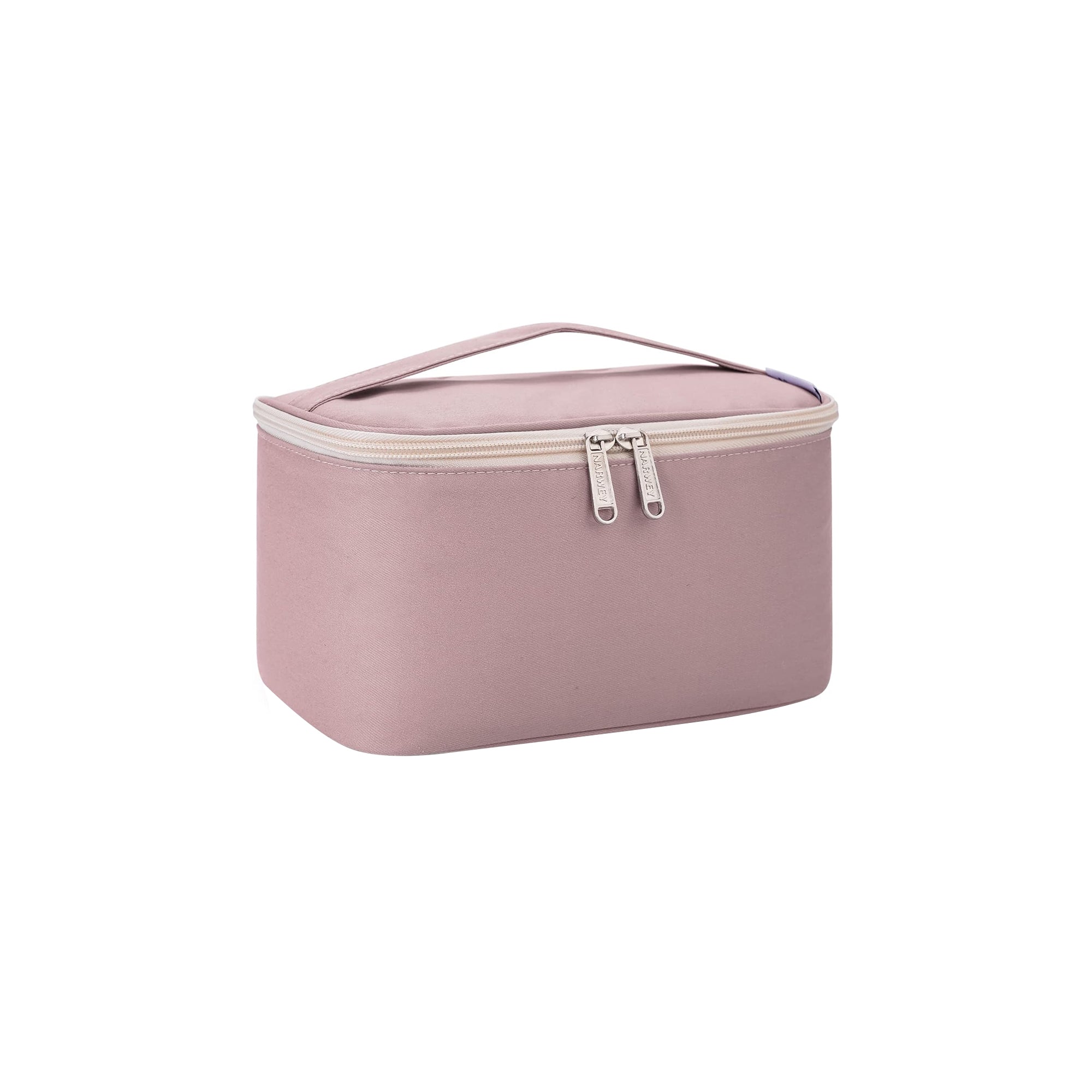 Travel Makeup Bag 24 cm Large Cosmetic Bag Case Organizer Pink
