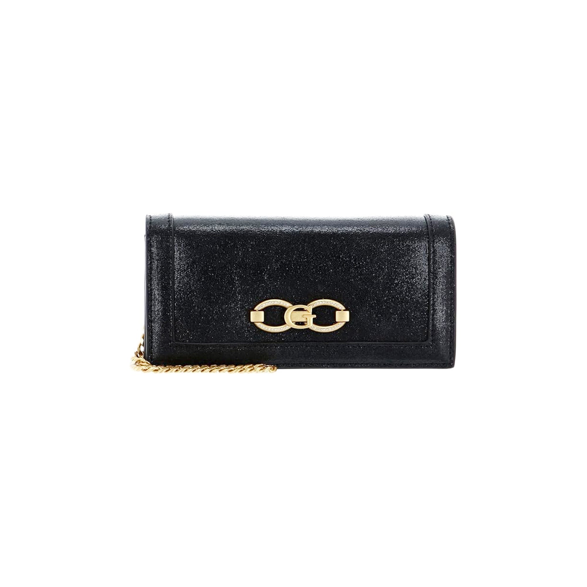 Guess Womens Gilded Glamour Clutch Side Bag