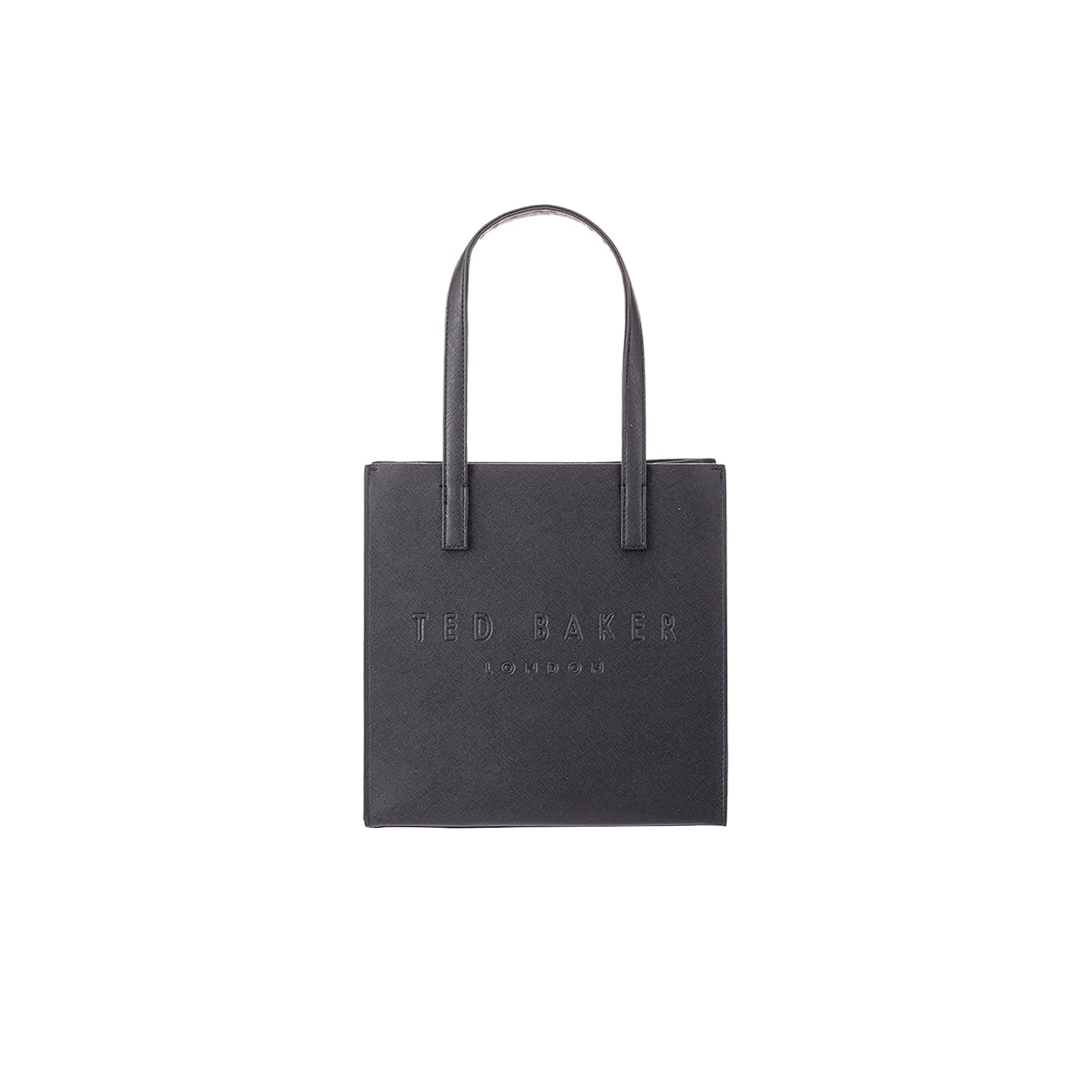 Ted Baker Seacon Crosshatch Small Icon Bag, Black, One Size, Contemporary