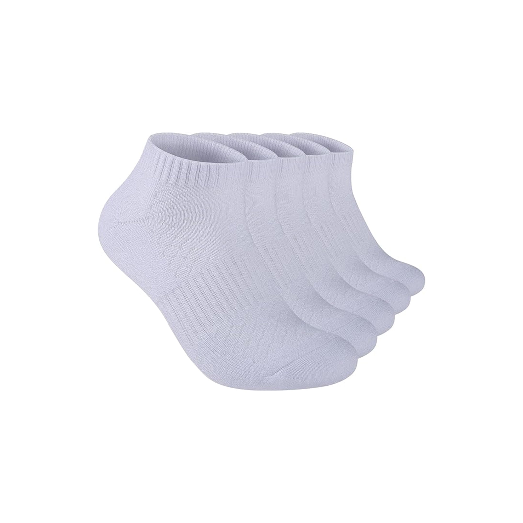 Monxiery Mens 100 Percent Cotton Cushioned Ankle Socks Athletic Running Moisture Wicking Breathable