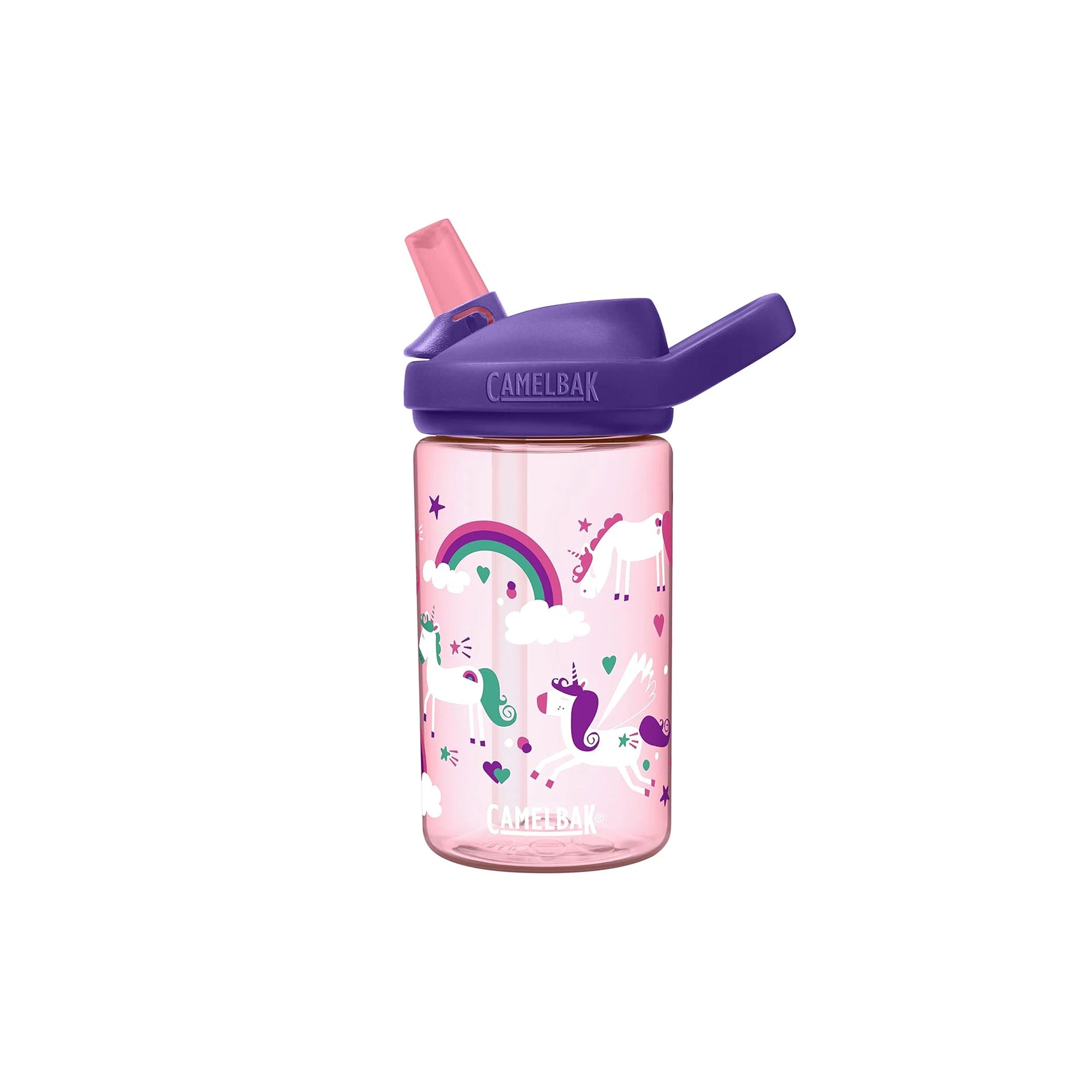 CamelBak Eddy Plus 14oz Kids Water Bottle Tritan Renew Straw Top Leak Proof