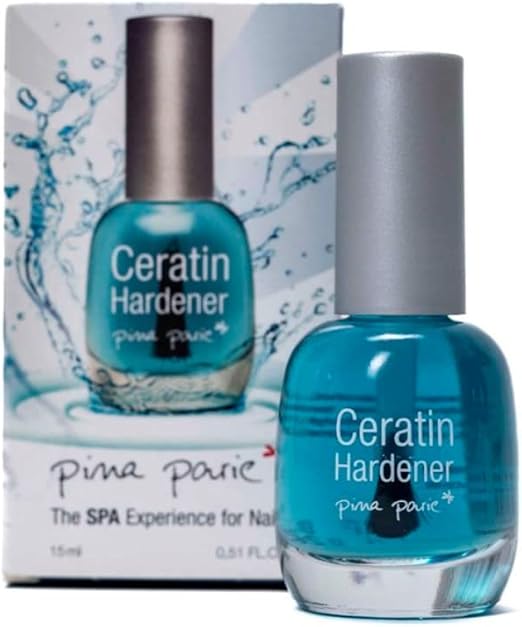 pina parie Nail Hardener 15 ml - Nail Hardener Extra Strong - Nail Hardener Brittle Nails - Nail Care for Brittle Nails - Keratin Hardener C