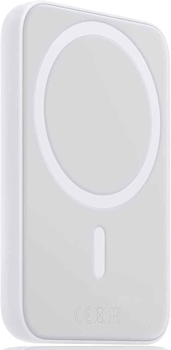 Apple External MagSafe Battery, Power Bank, Magnetic Power Bank, Quick Charge Function, Lightning with Wireless Fast Charging Portable