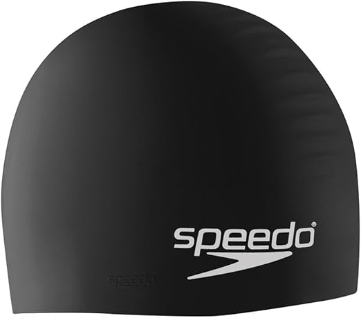 Speedo Unisex Silicone Swim Cap Ÿ?? Black