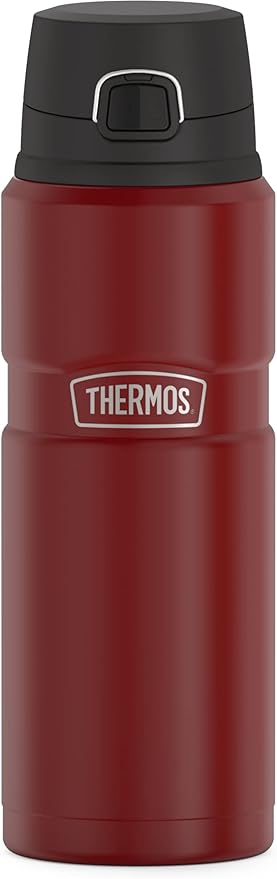 Thermos SK4000MR4 Stainless Steel Water Bottle 710ml Matte Red