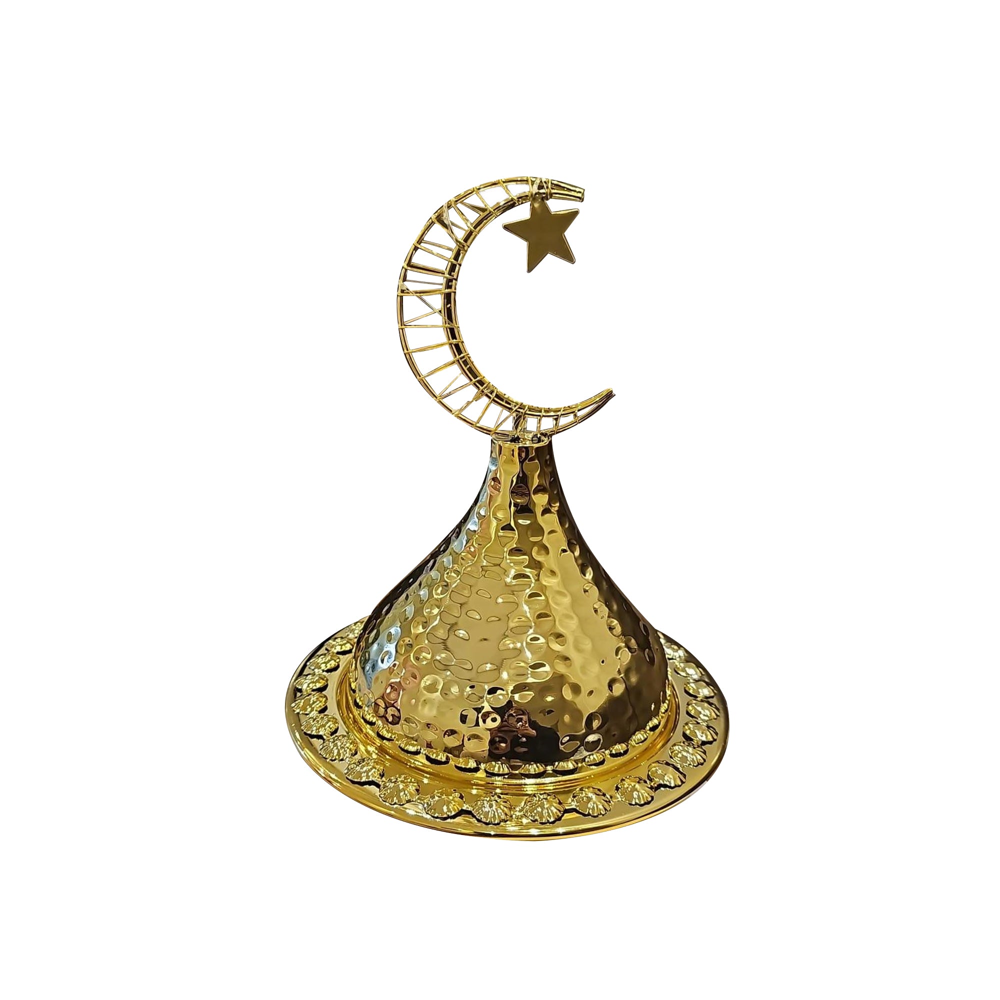 Ramadan Crescent Metal Date Serving Dish Ÿ?? COOD102