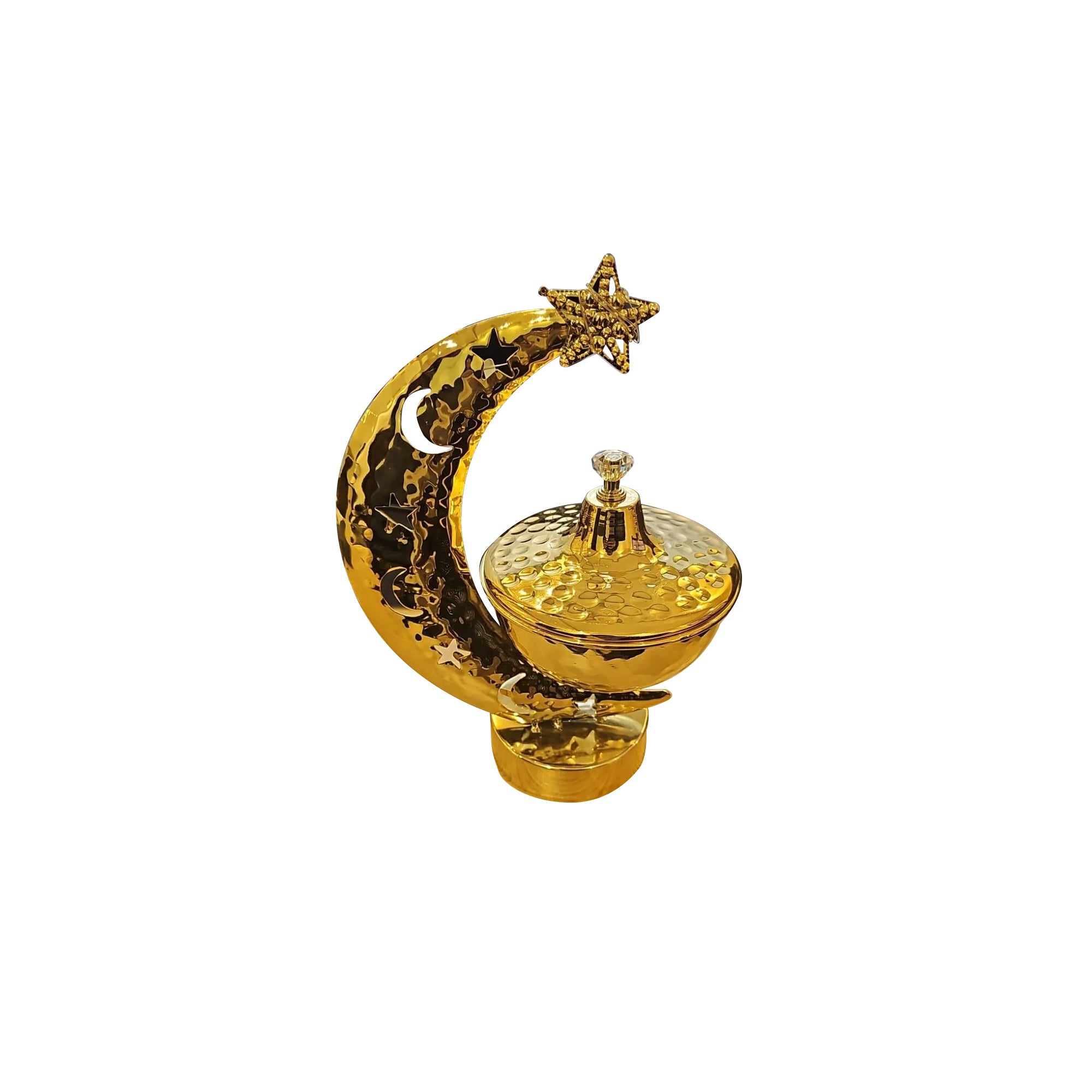 Ramadan Crescent Metal Date Serving Dish Ÿ?? COOD851