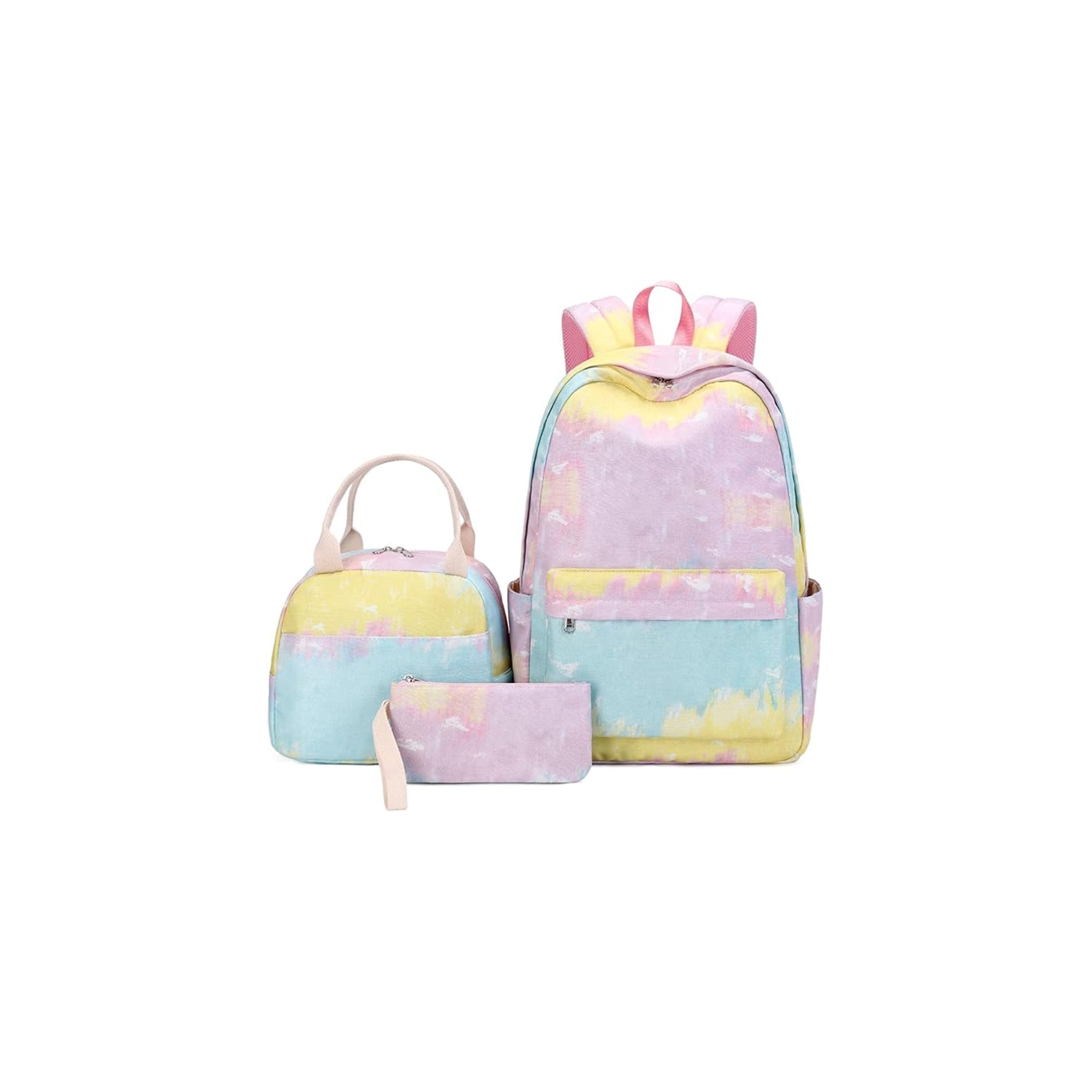 NICOLE & DORIS School Backpacks Starry Sky Theme Set 3 Pieces