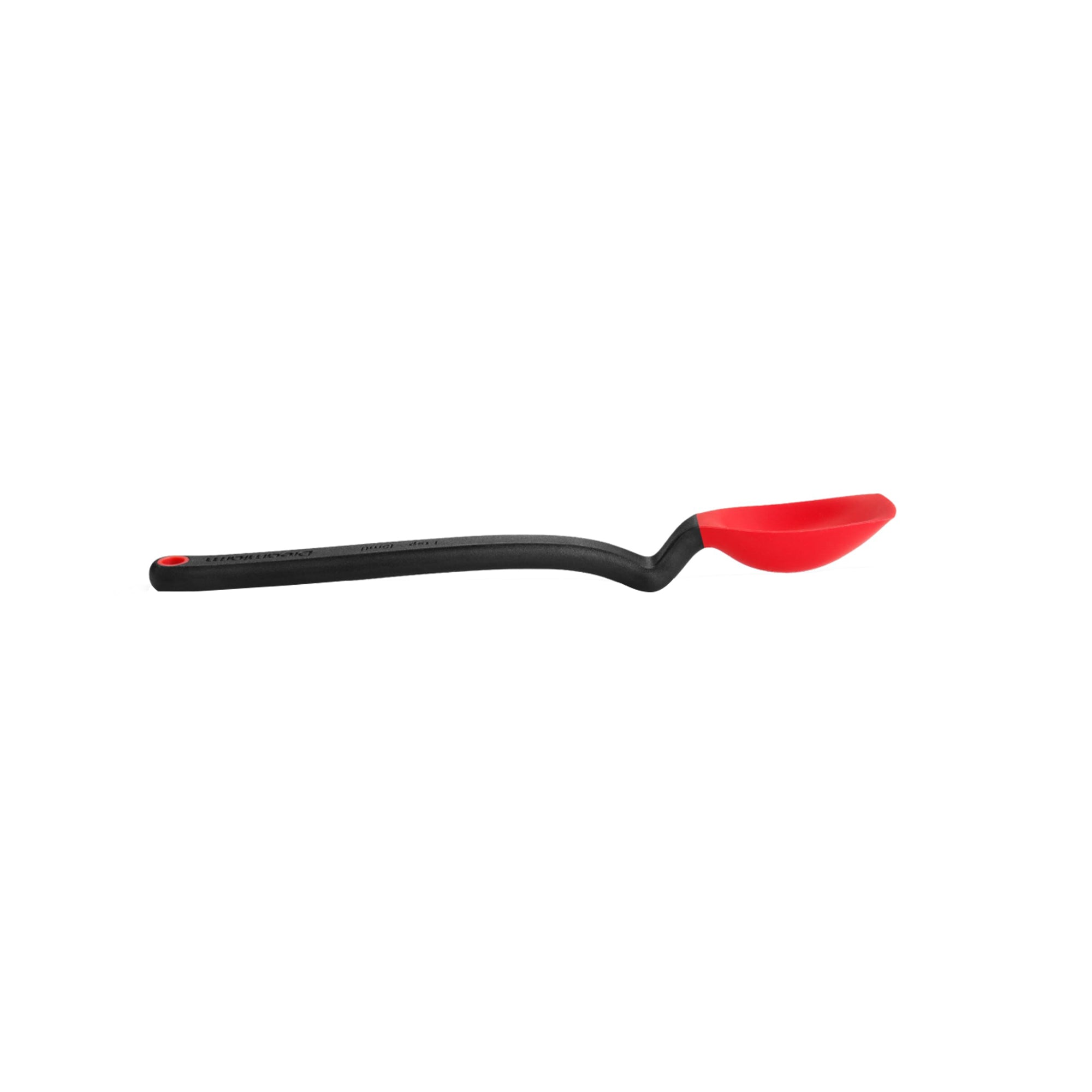 Dreamfarm Supoon Non-Stick Silicone Cooking Spoon Ÿ?? Sit-Up Design with Measuring Lines, Red