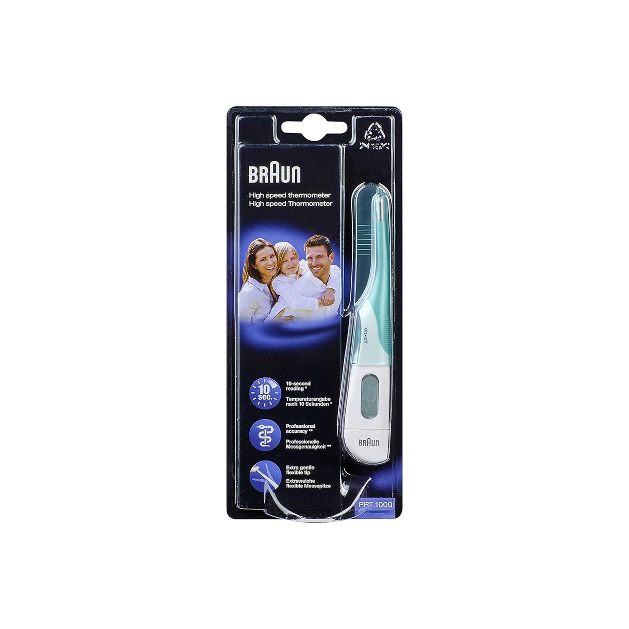Braun PRT1000 High Speed 3-in-1 Thermometer
