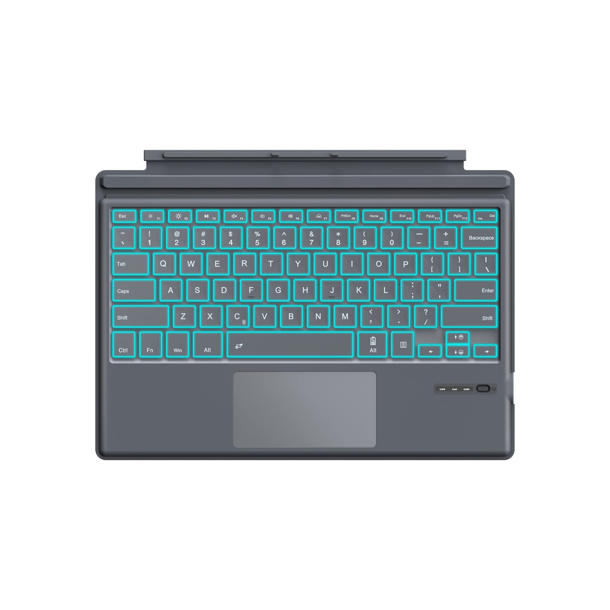 MoKo Type Cover Wireless Bluetooth Keyboard with Trackpad Ÿ?? Ultra Slim for Surface Pro 3/4/5/6/7/7 Plus