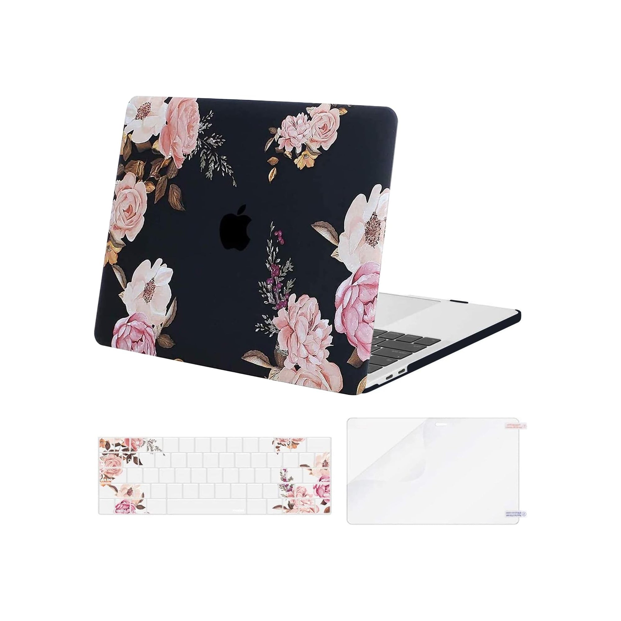 MOSISO Hard Plastic Case for MacBook Pro 13" Ÿ?? Compatible with M2 2023, 2022, 2021-2016 & M1 Ÿ?? Peony Color