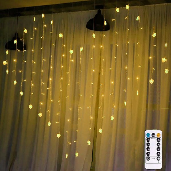 Heart shaped light Ramadan decorations