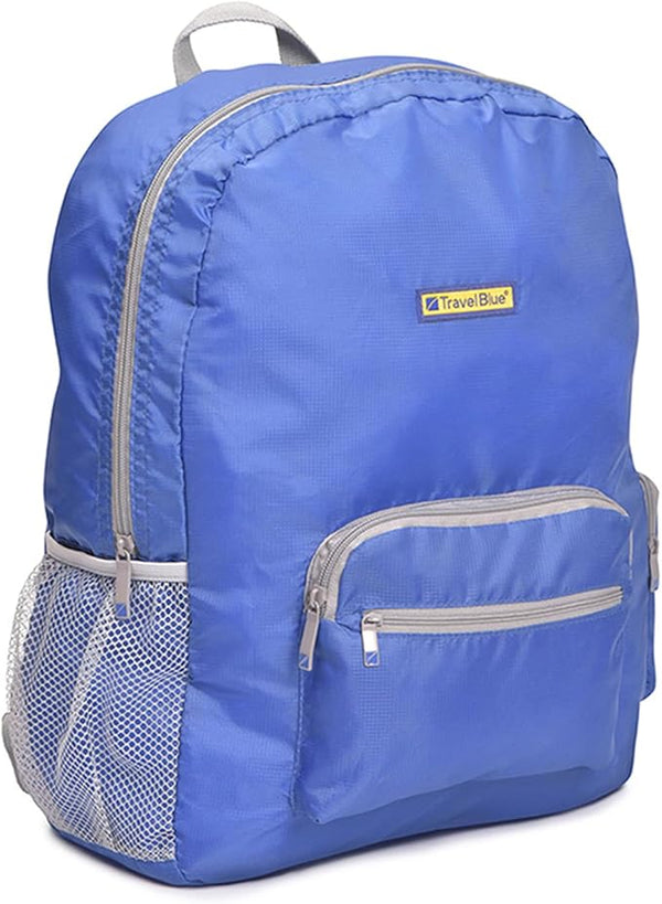 Travel Blue Backpack Black 20 Liters Folding large Lightweight