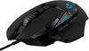 ماوس الألعاب اللاسلكي Logitech G502 Lightspeed مع مستشعر Hero 25K، متوافق مع PowerPlay، أوزان قابلة للضبط وLightsync RGB - أسود) 