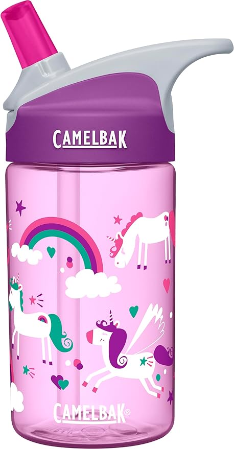 CamelBak Eddy 0.4-Liter Kids Water Bottle with Big Bite Valve, Spill Proof, BPA-Free