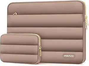 MOSISO Puffy Laptop Sleeve Compatible with MacBook Air/Pro, 13-13.3 inch Notebook, Compatible with MacBook Pro 14 inch M3 M2 M1 Chip 2024-20