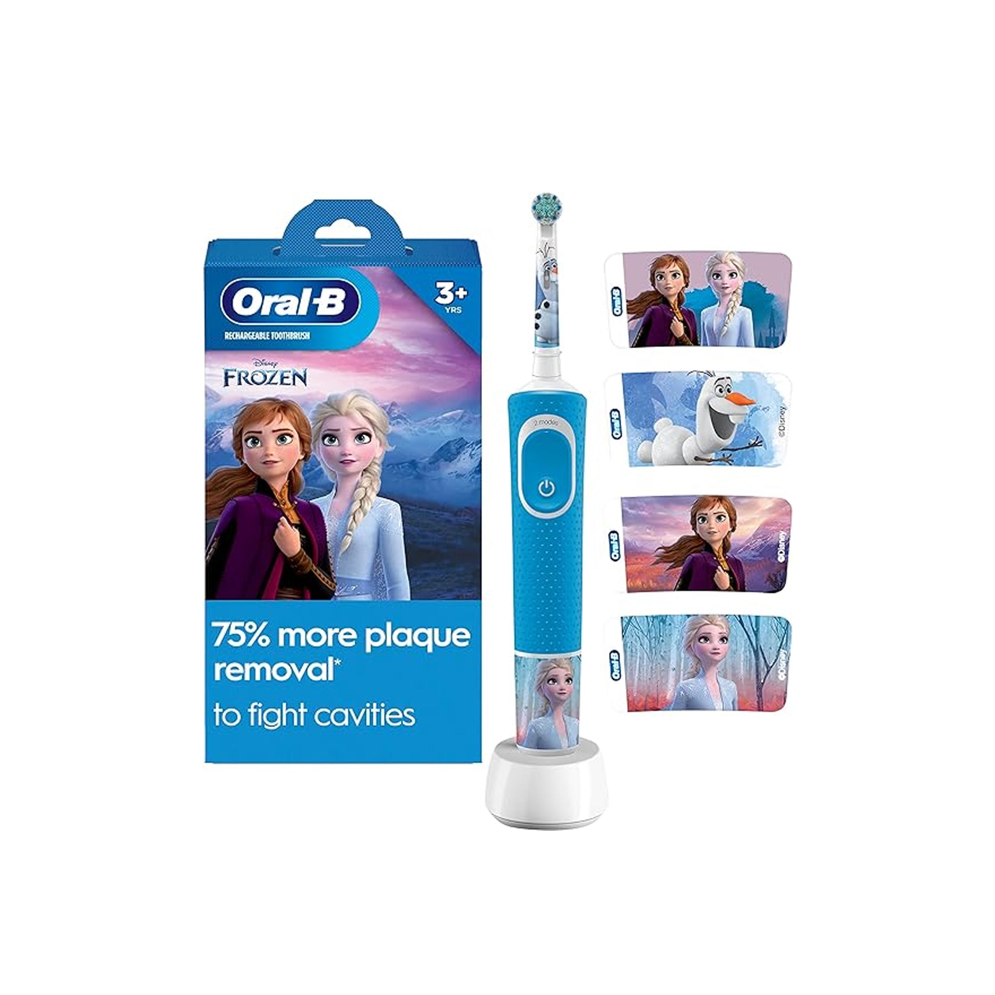 Oral-B Kids Electric Toothbrush Featuring Disney's Frozen for Kids 3+