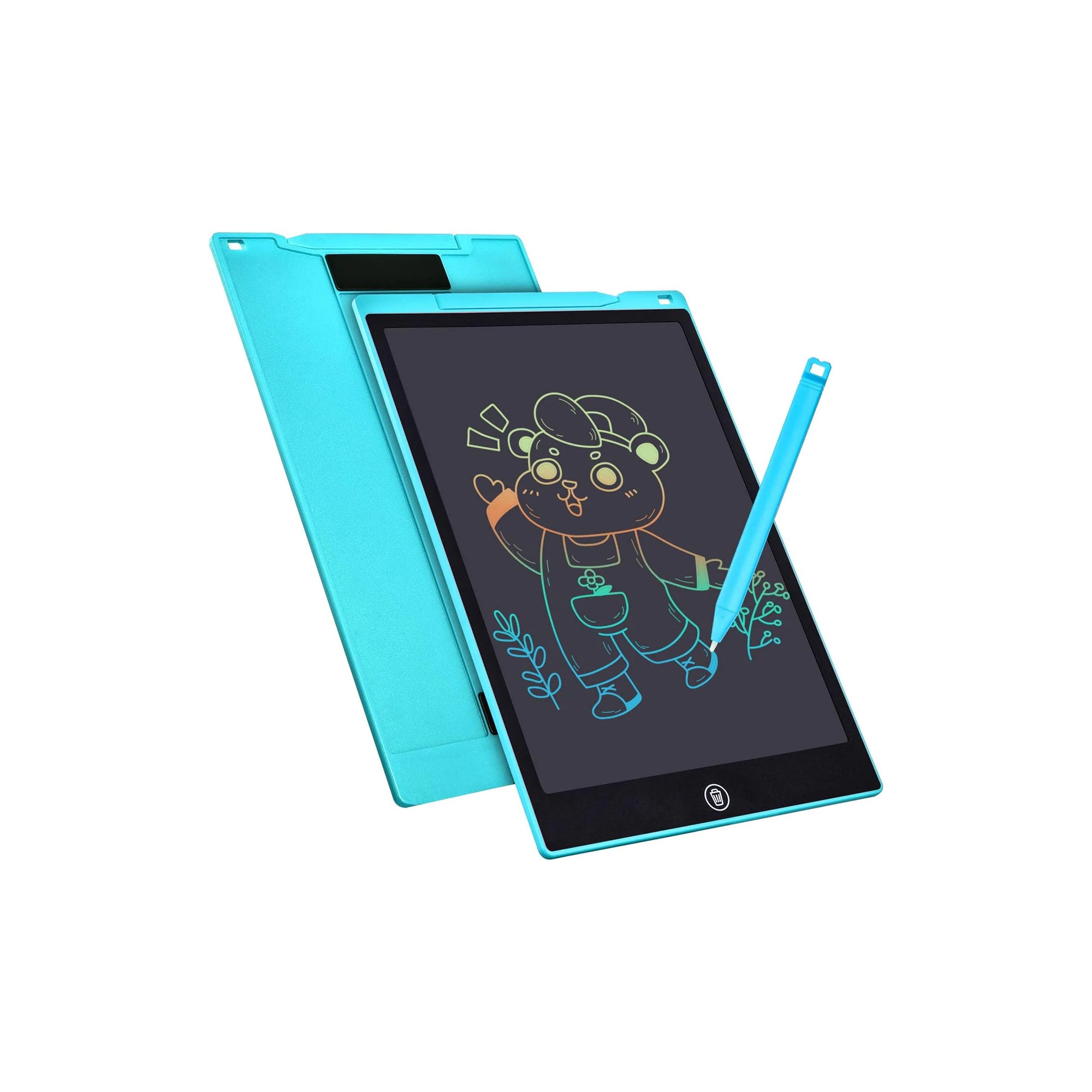 Colourful LCD Writing Board 12 Inch Digital Drawing Tablet for Kids, Electronic Graphic Tablet for Children 3-12 Years Old