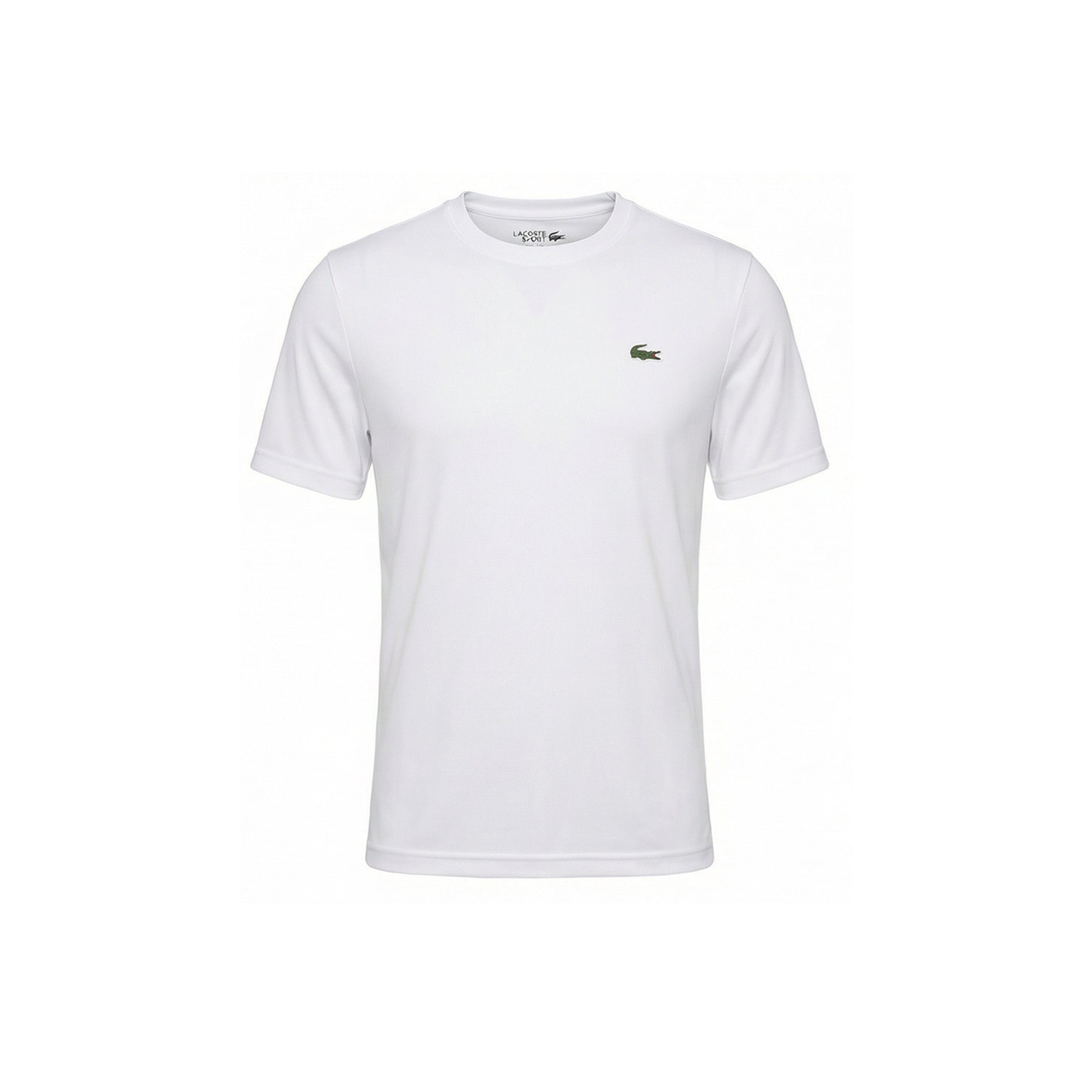 Hollister Men’s White Crew Neck Short Sleeve T-Shirt, Round Neck, Comfortable Casual Wear