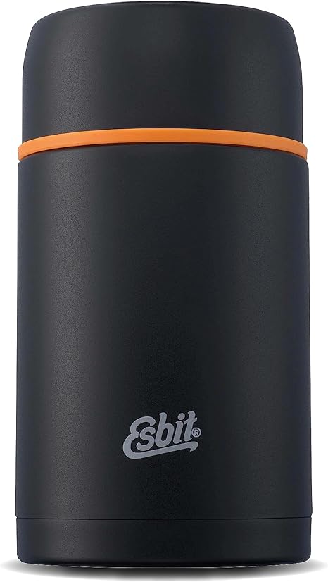 Esbit Food Jug | Stainless Steel | BPA | Black & Olive | 1L & more | Hot & Cold Food, Soup, Lunch| Travel & Work