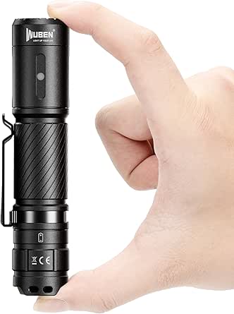 WUBEN C3 Rechargeable Torch Ÿ?? 1200 Lumen LED, 6 Modes, IP68 Waterproof