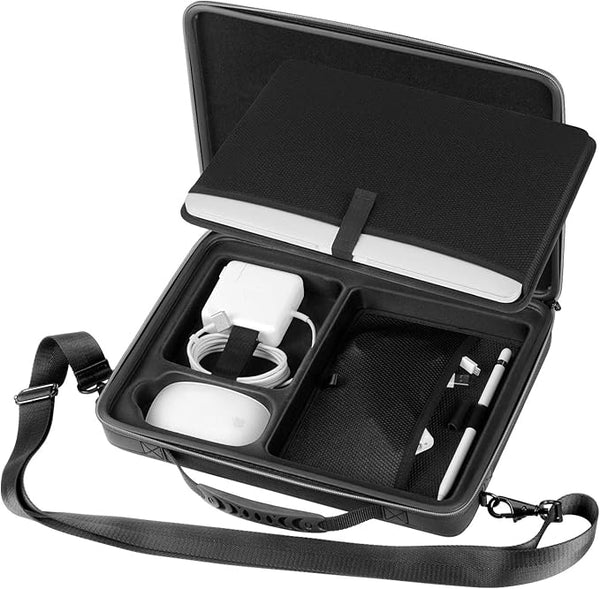 Smatree 13.3 Inch Hard Shell Carry Case Compatible with 13-14 Inch MacBook Pro 2023 2021/13.3 Inch MacBook Air M2 M1 2022 / Surface Pro X/8/