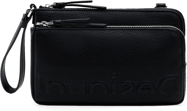 Desigual Mini Logo Crossbody Bag One Size Black