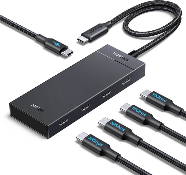 UGREEN USB C Hub10 Gbps, 4 TypeELEC348