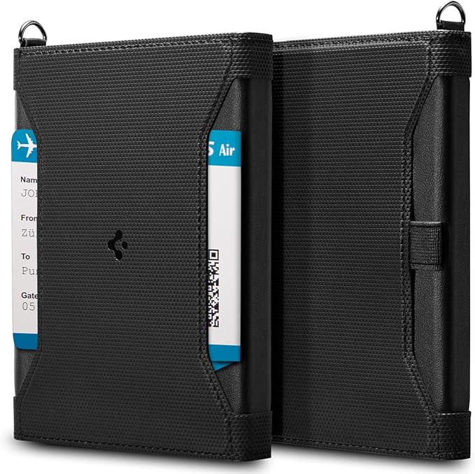 Spigen Passport Holder - Parent, Black