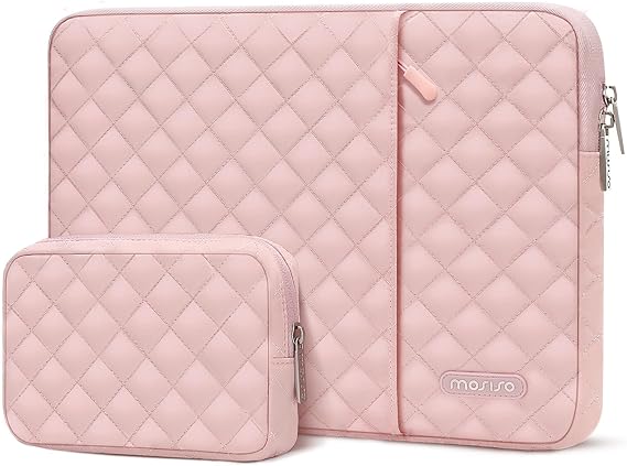 MOSISO Laptop Sleeve Compatible with Compatible with MacBook Air/Pro,13-13.3 inch Notebook,Compatible with MacBook Pro 14 inch M3 M2 M1, Squ