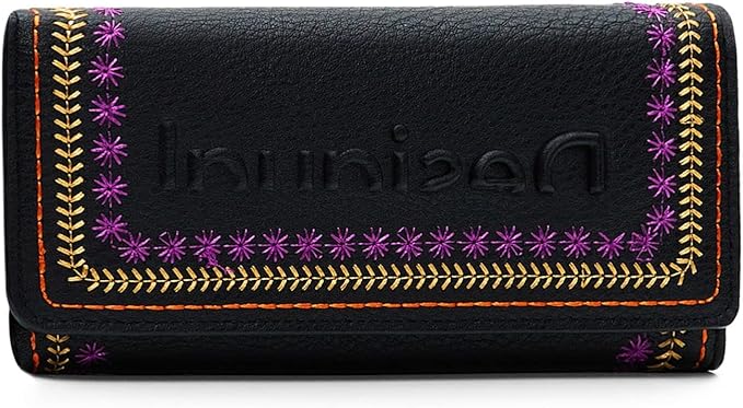 Desigual Backstitch Wallet One Size Black