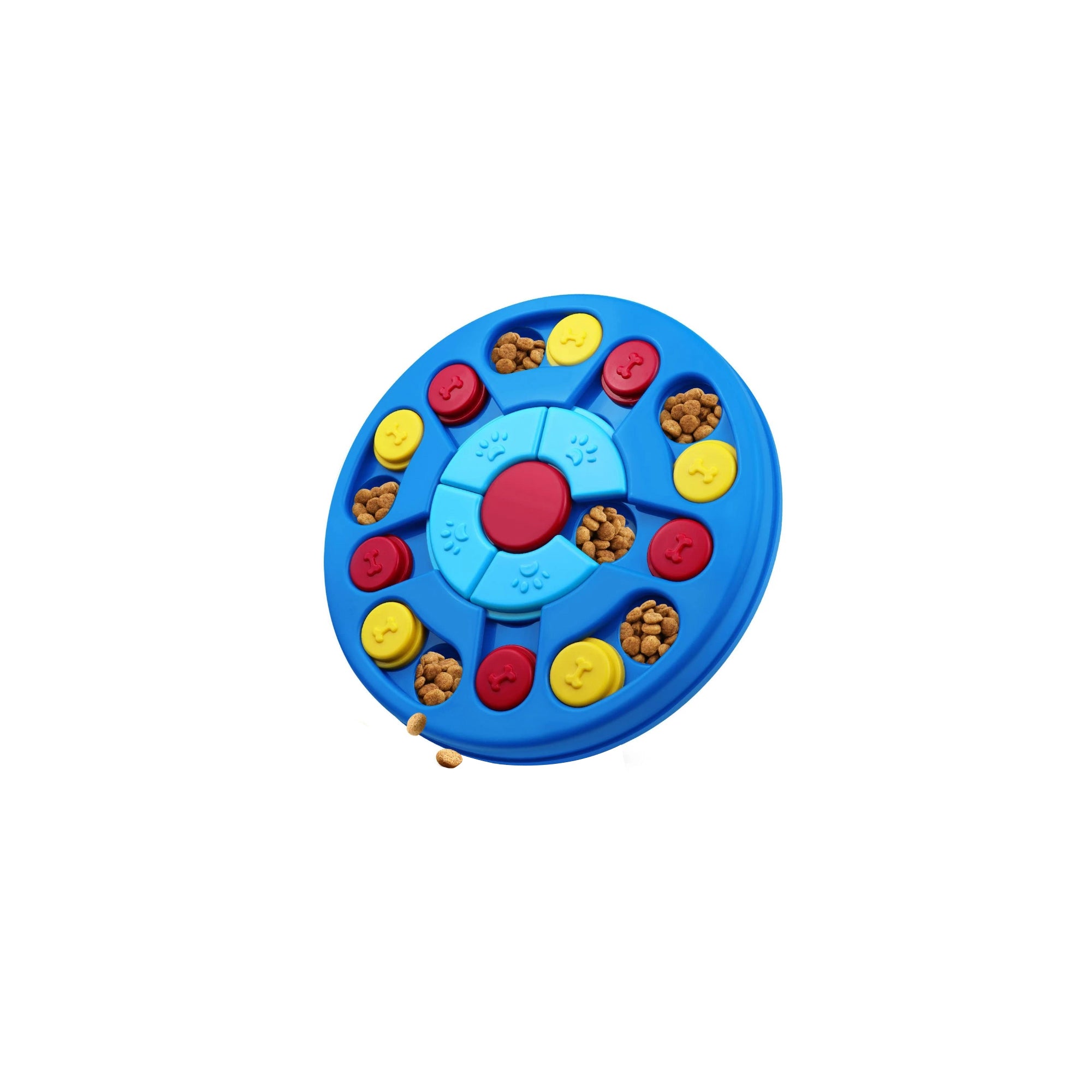 Interactive Dog Puzzle Toy Treat Dispensing Brain Game Slow Feeder Training Toy
