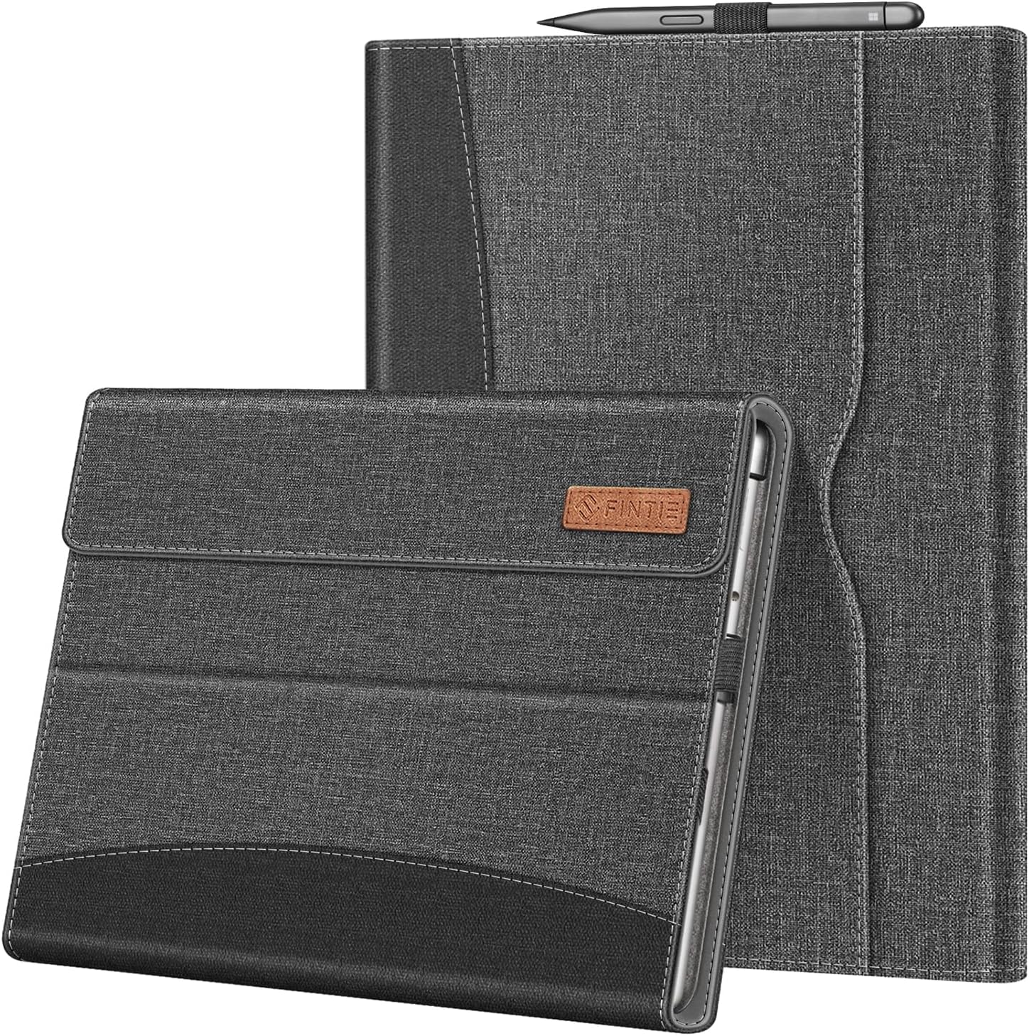 Fintie Case for 13" Microsoft Surface Pro 8 (2021) Ÿ?? Multi-Angle Viewing Portfolio with Pocket & Stylus Holder
