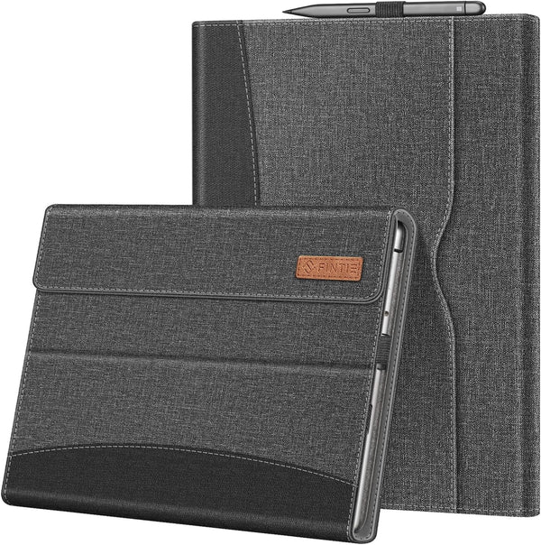Fintie Case for 13 Inch Microsoft Surface Pro 8 (2021 Release) - Multiple Angle Viewing Portfolio Business Cover with Pocket and Stylus Hold